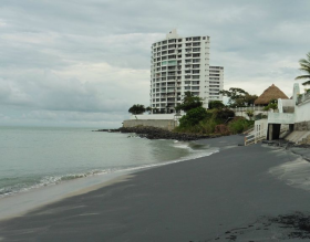 black sand beach and condo in Coronado, Panama – Best Places In The World To Retire – International Living